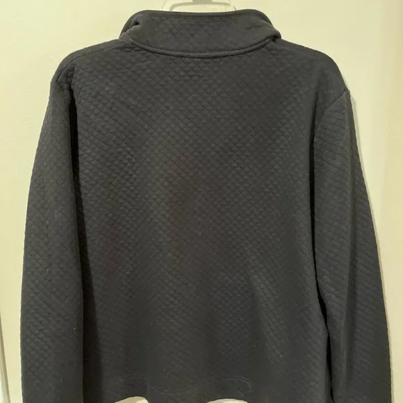 Croft and Barrow Black Quilted Look Jacket -XL - Picture 3 of 6